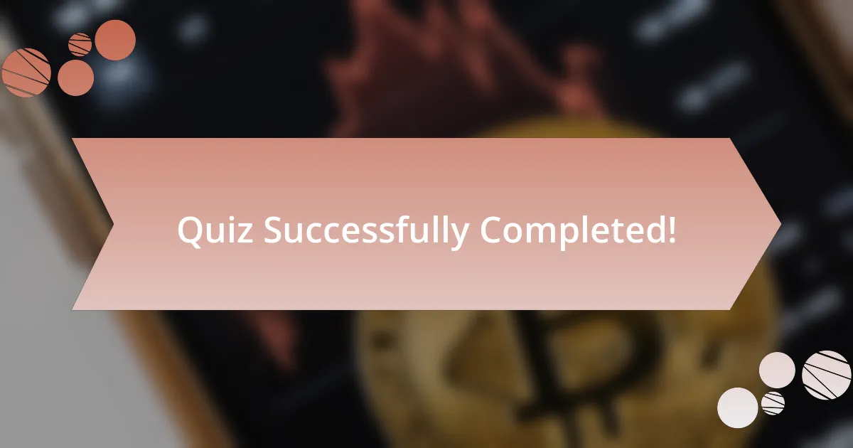 Quiz Successfully Completed!