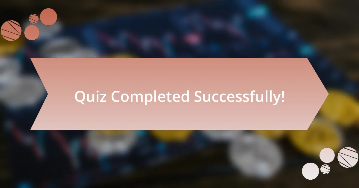 Quiz Completed Successfully!