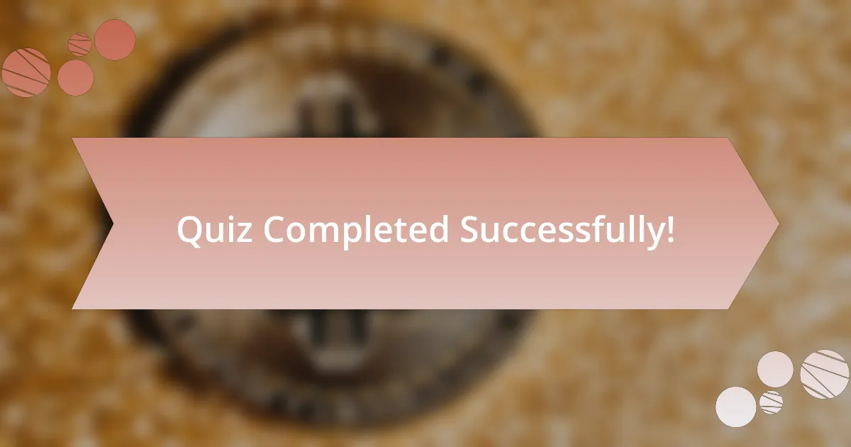 Quiz Completed Successfully!