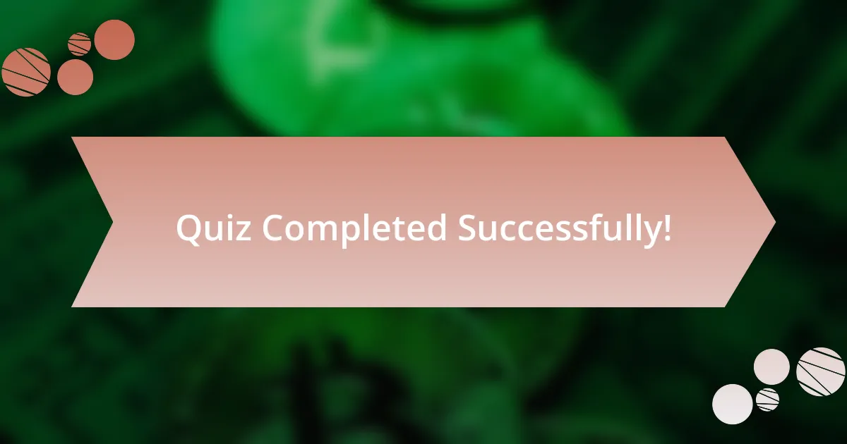 Quiz Completed Successfully!