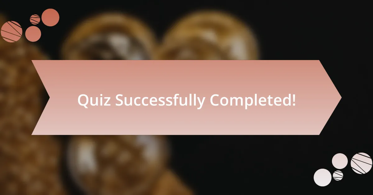 Quiz Successfully Completed!