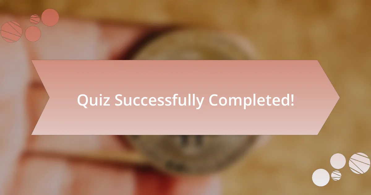 Quiz Successfully Completed!